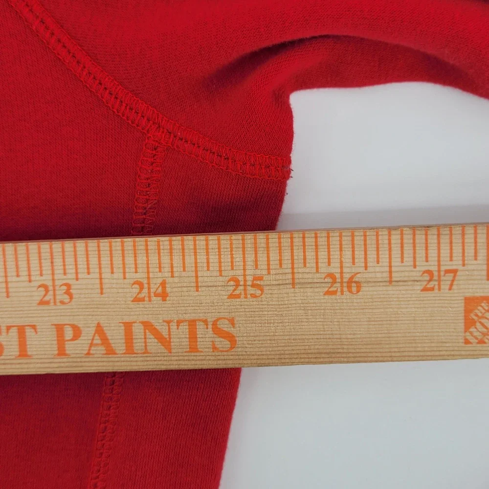 Jordan‎ Sweatshirt Mens XL Red Graphic Raglan Sleeve Crewneck Pullover